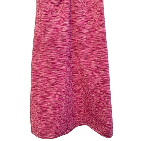 NEW DAKINI Athletic Ponte Knit Pink Gray Dress Size Large - Picture 3 of 7